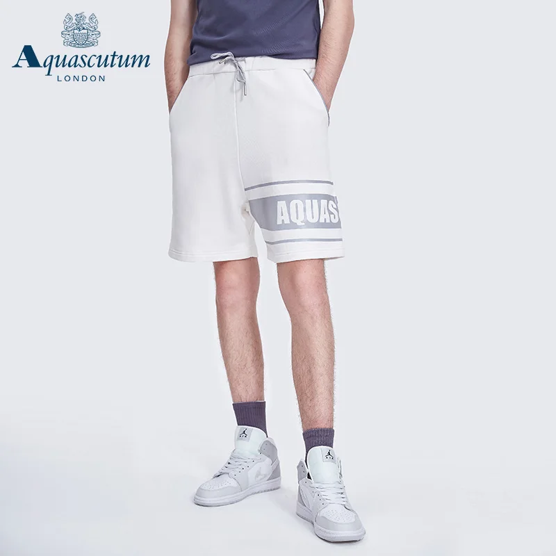 

Aquascutum 2022 new men's casual work shorts spring and summer Capris midpants fashion