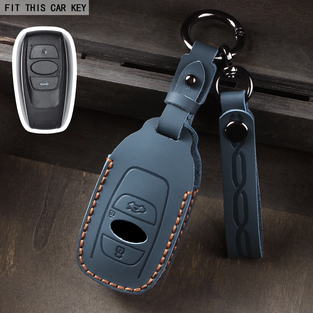 

Чехол для ключей от автомобиля, брелок для Subaru BRZ STI XV SV Forester Legacy Outback Crosstrek Impreza WRX Ascent, аксессуары