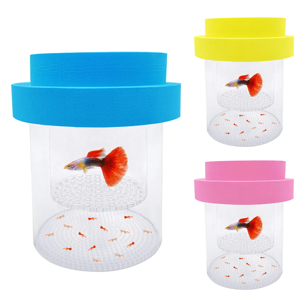 Акриловые плавающие изоляционный ящик для разведения рыбы аквариума