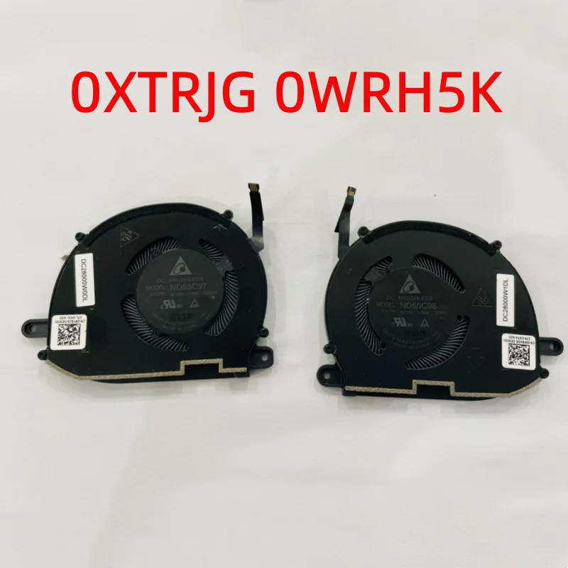 

Новый оригинальный охлаждающий вентилятор 0XTRJG 0WRH5K для ноутбука Dell XPS 13 PLUS XPS 9320