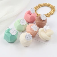 new diamond bubble candles silicone mold 3d aromatherapy plaster candle making soy wax cube soap mold handmade baking cake mould