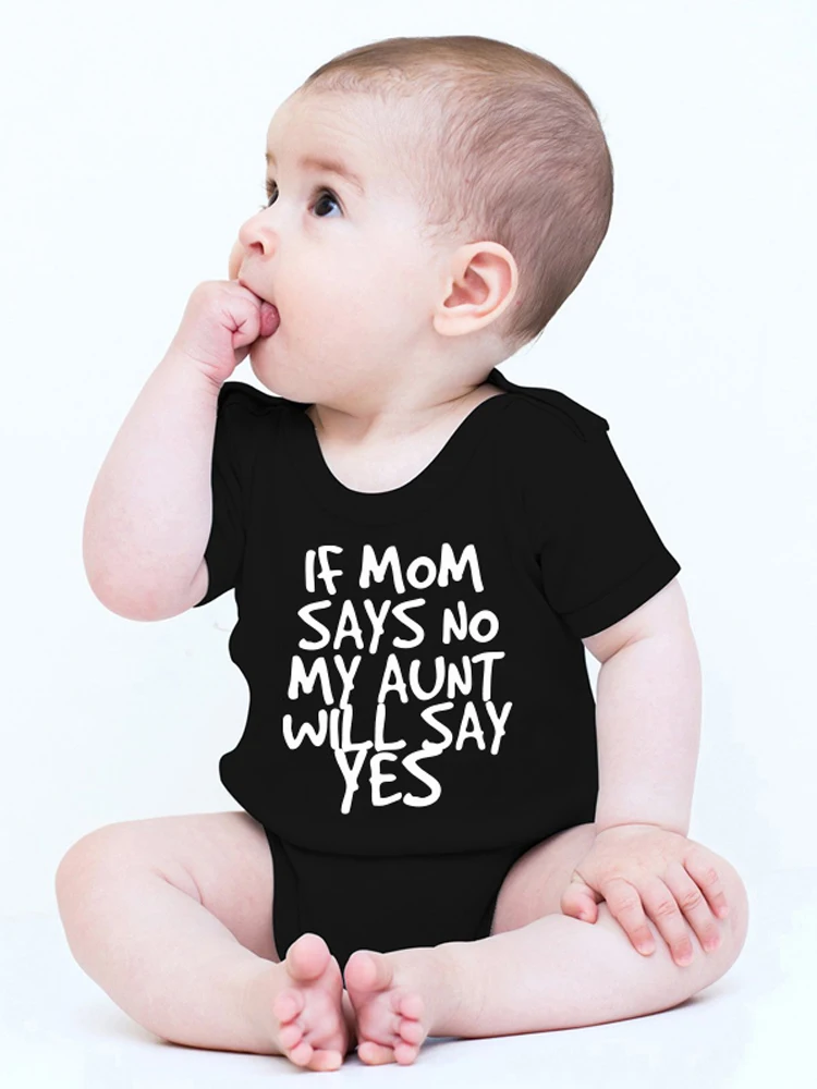 Комбинезон для новорожденных с коротким рукавом и забавным принтом да - купить по