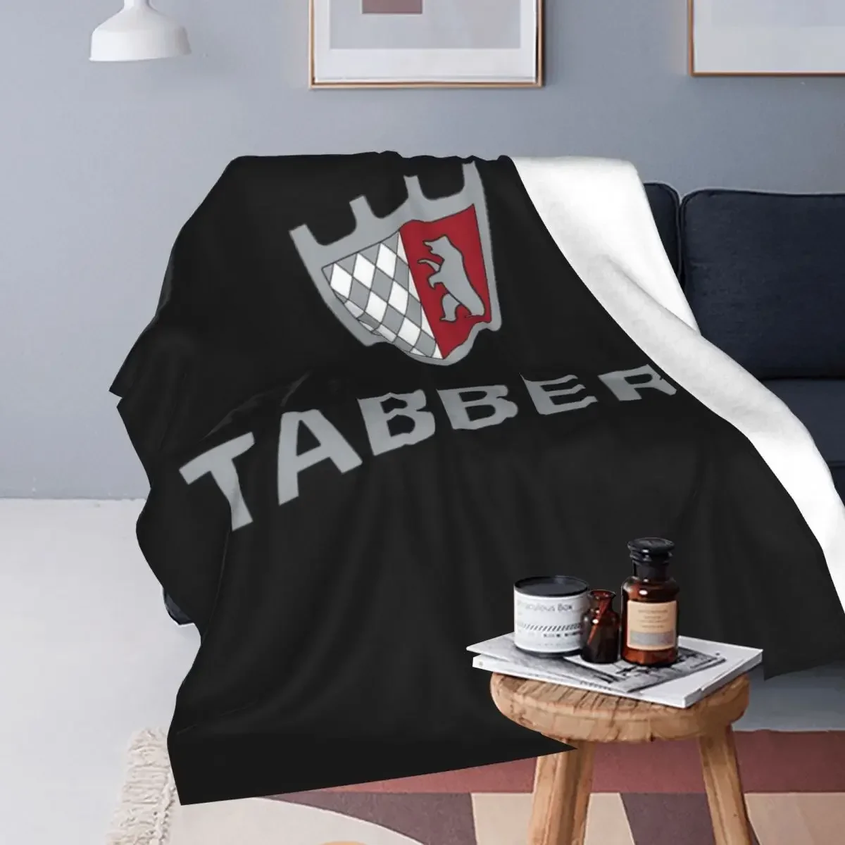 Флисовое одеяло для дивана переносное