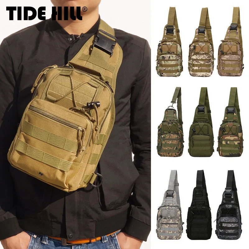 Купи Travel Bag Man Gym Backpack Small Men Sport Hiking Sports Backpacks Man's Waist Military Tactical Pouch Camping Fishing Bike за 3,899 рублей в магазине AliExpress