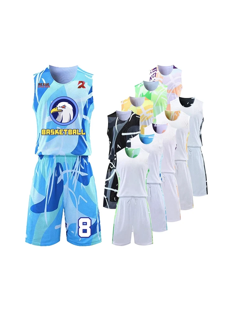 Men Women Leaf Basketball Jerseys Shorts Set Gym Sport Clothing Basketball  Training Uniforms Throwback Jersey Kits Sportwear - AliExpress