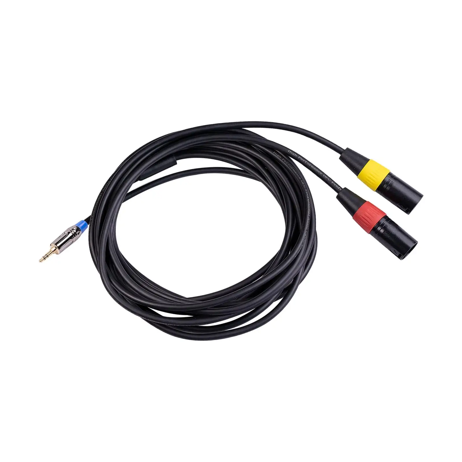 

Dual XLR Male Y Splitter Adapter Cord Microphone Cable for Notebook