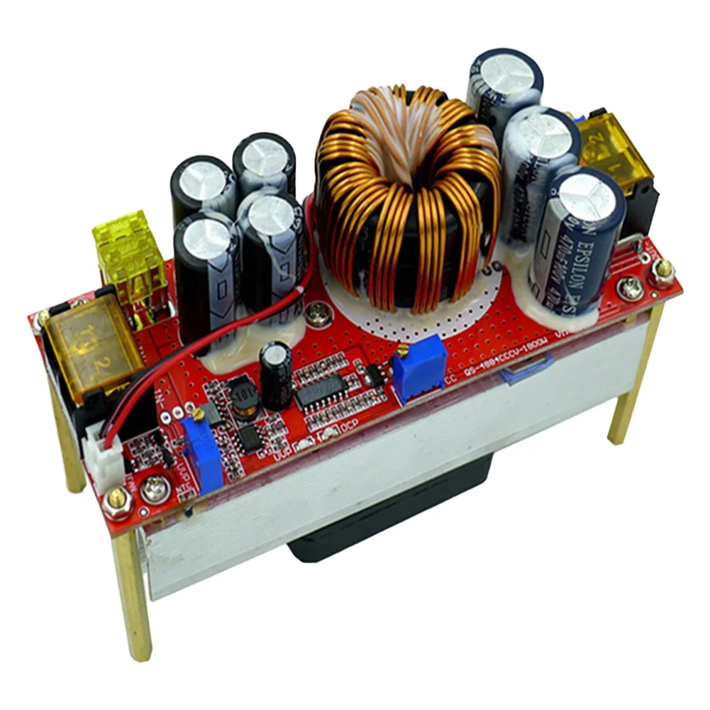 

1500W 30A DC10-60V Non-isolated Step-up Module Boost Converter Step Up Power Supply Module Power Tools Accessories