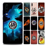 dragon ball son goku logo phone case for huawei p10 lite p20 p30 p40 lite p50 pro plus p smart z soft silicone case cover bandai