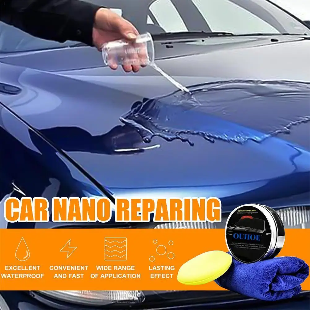 

Car Car Wax Crystal Plating Set Waterproof Anti-fouling Coating Wax Paint Care Coating Tiny Scratch Repair Maintenance