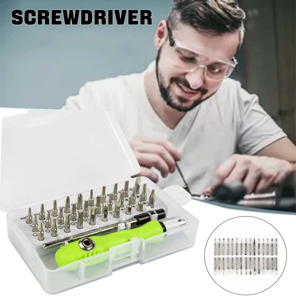 

Universal Maintenance Screwdriver Multipurpose Laptops Remove Tools Kit Home Appliance Furniture Repair Supplies