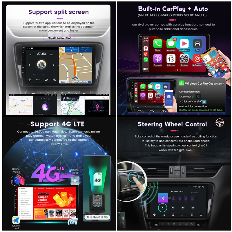 Автомагнитола 2DIN Android 11 0 для Toyota Avensis 2002-2008 GPS-навигация автомобильный