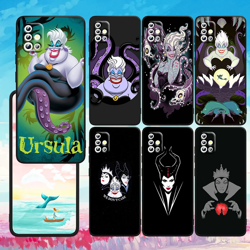 

Maleficent Usula Disney For Samsung A73 A72 A71 A53 A52 A51 A42 A33 A32 A23 A22 A21S A13 A12 A03 A02 S A31 Black Phone Case