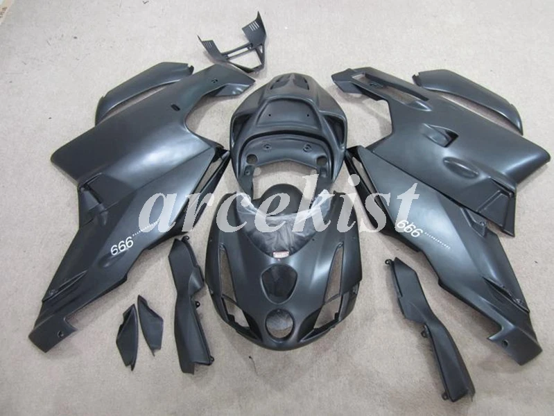 

New ABS Motorcycle Fairings Kits Fit for DUCATI 749 999 749s 999s 2003 2004 03 04 Fairing Bodywork Set Black Matte