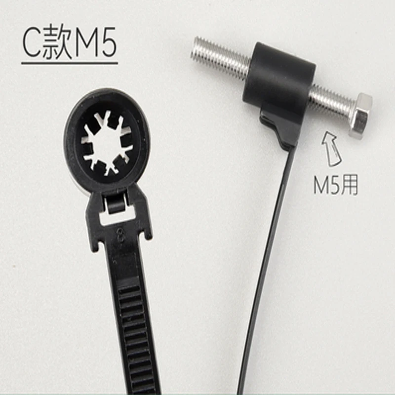 

Самоблокирующиеся кабельные стяжки Nylon66