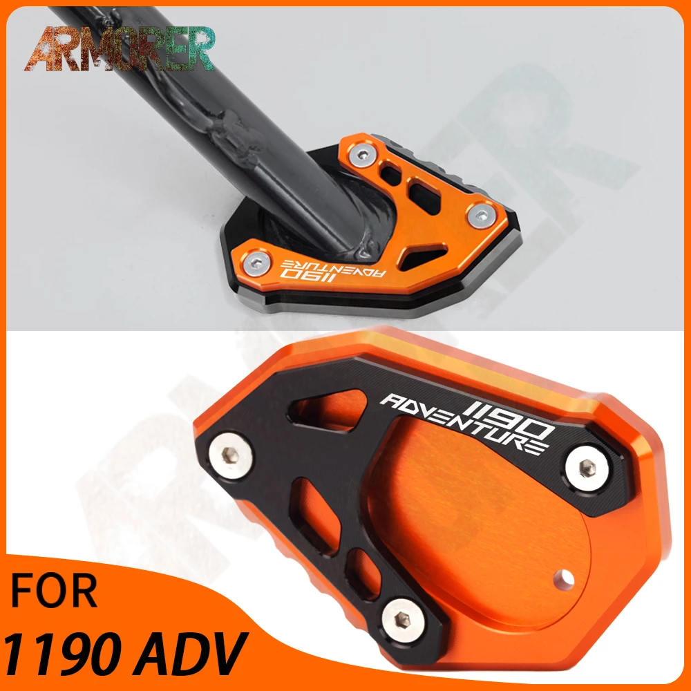 

For KTM 1190 ADV 1190 ADVENTURE 1190ADV 1190adventure Side Stand Enlarge Kickstand Enlarge Plate Pad Motorcycle Accessories 2022