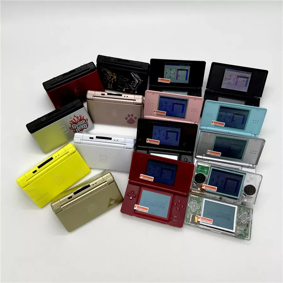 

Refurbished For Nintendo DS Lite Game Console For Nintendo DSL Palm game With Game card and 16GB memory card