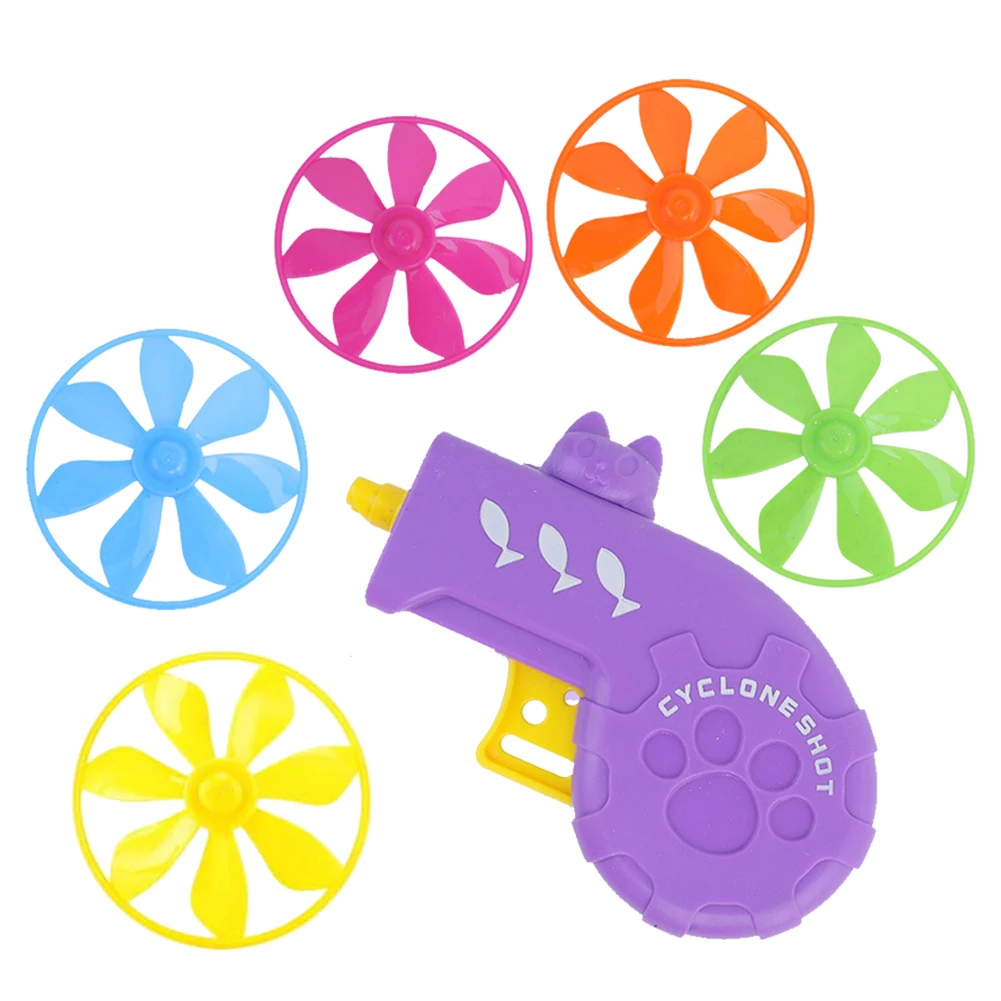 

Interactive Training Home Gift Funny Chasing Exercising Dog Fetch ABS Color Style Random Cat Toy Set Flying Disc For Pet