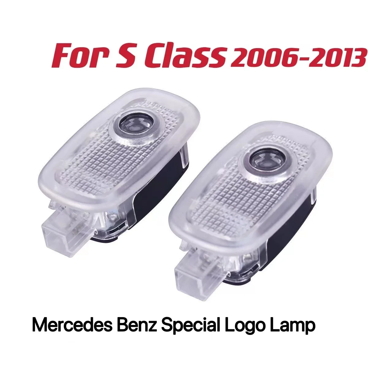 

2X Led Car Door Logo Laser Projector Light For Mercedes Benz S Class Maybach W221 S350 S450 S300 S500 S63 S65 2006-2013