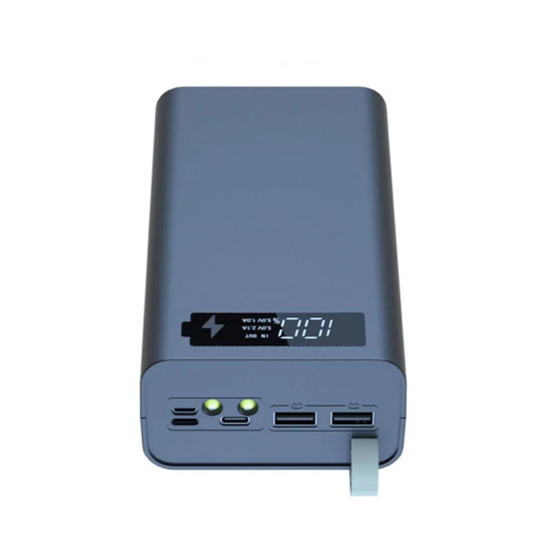 

12X18650 Charging Battery Case Welding Free Battery Storage Box DIY Power Bank Case T12 with Light Box
