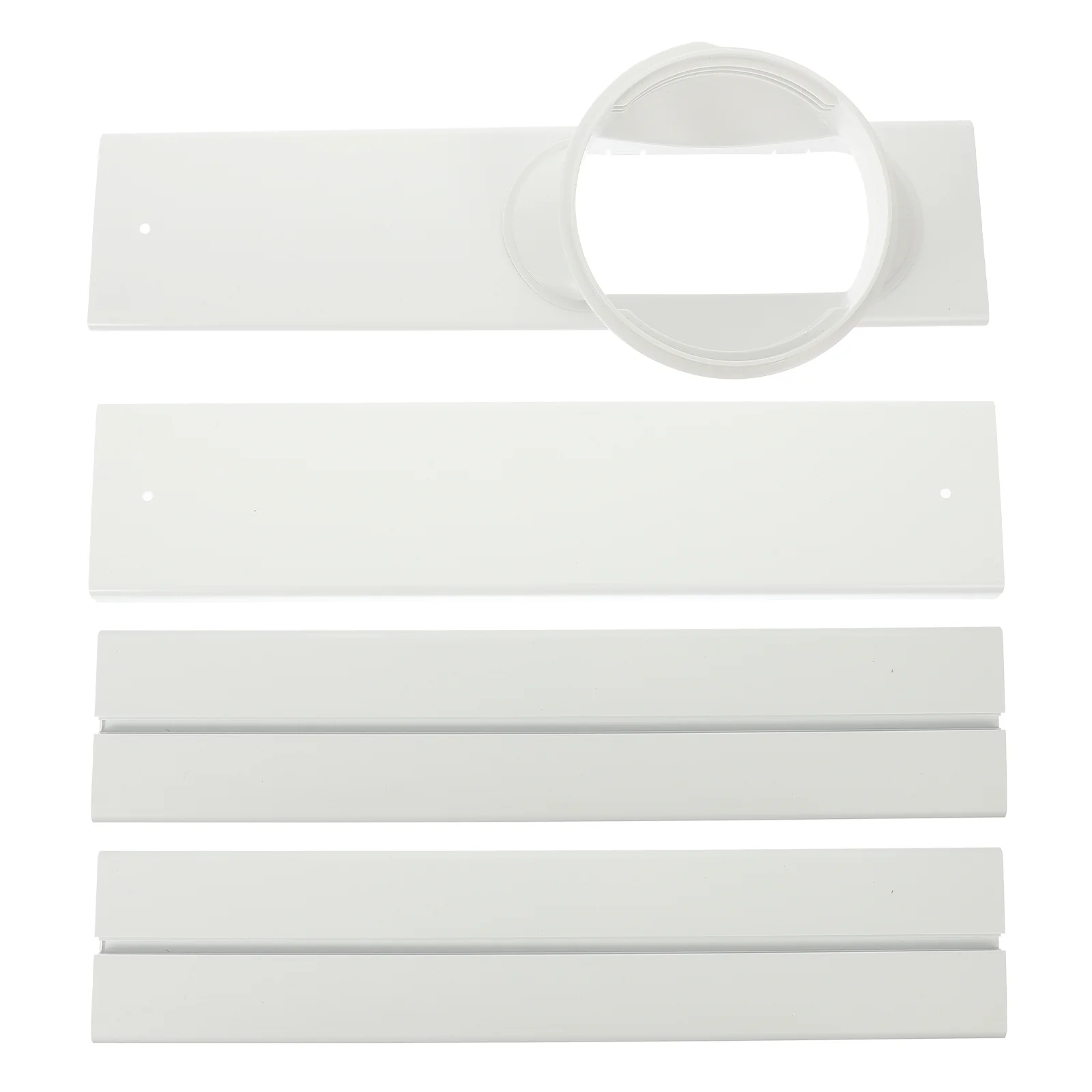 

Window Kit Ac Air Conditioner Vent Portable Seal Slidingmobile Parts Replacement Pvc Bracket Sealing Ventilation Slide Plate