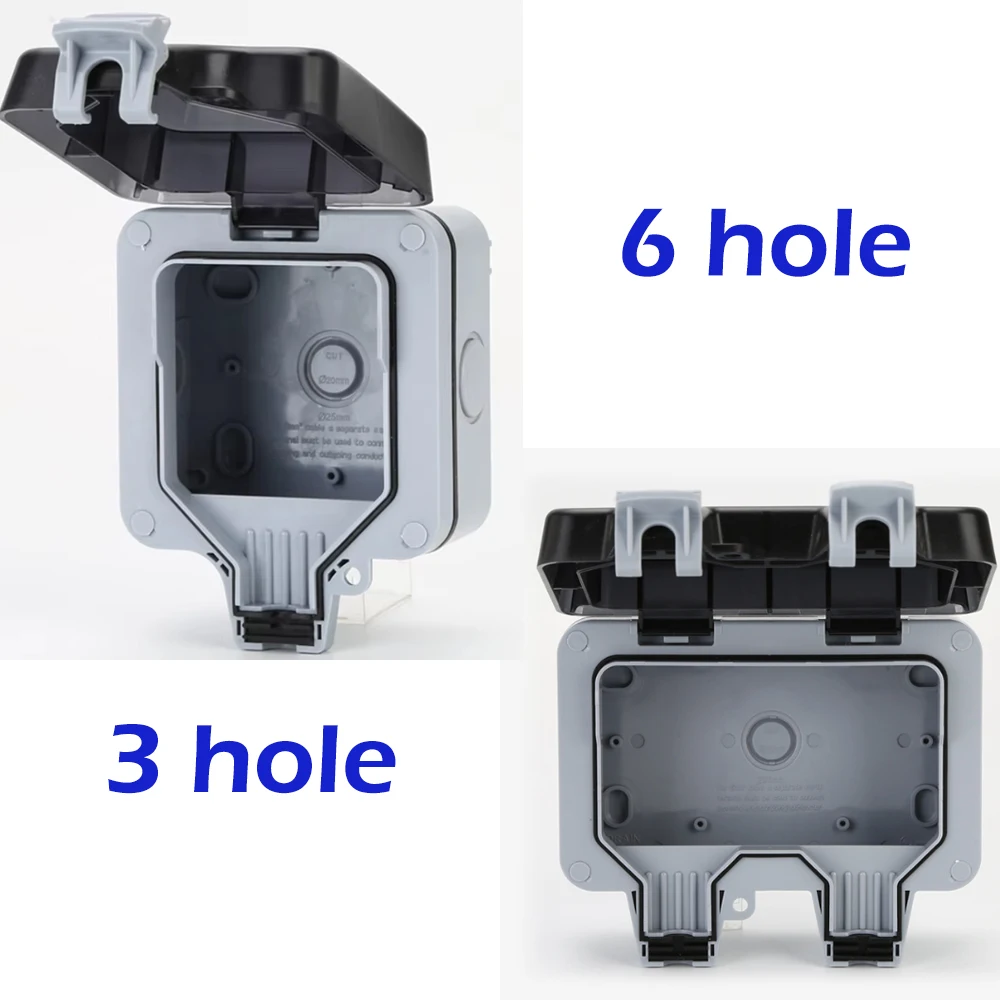 

Внешняя водонепроницаемая розетка IP66 16А