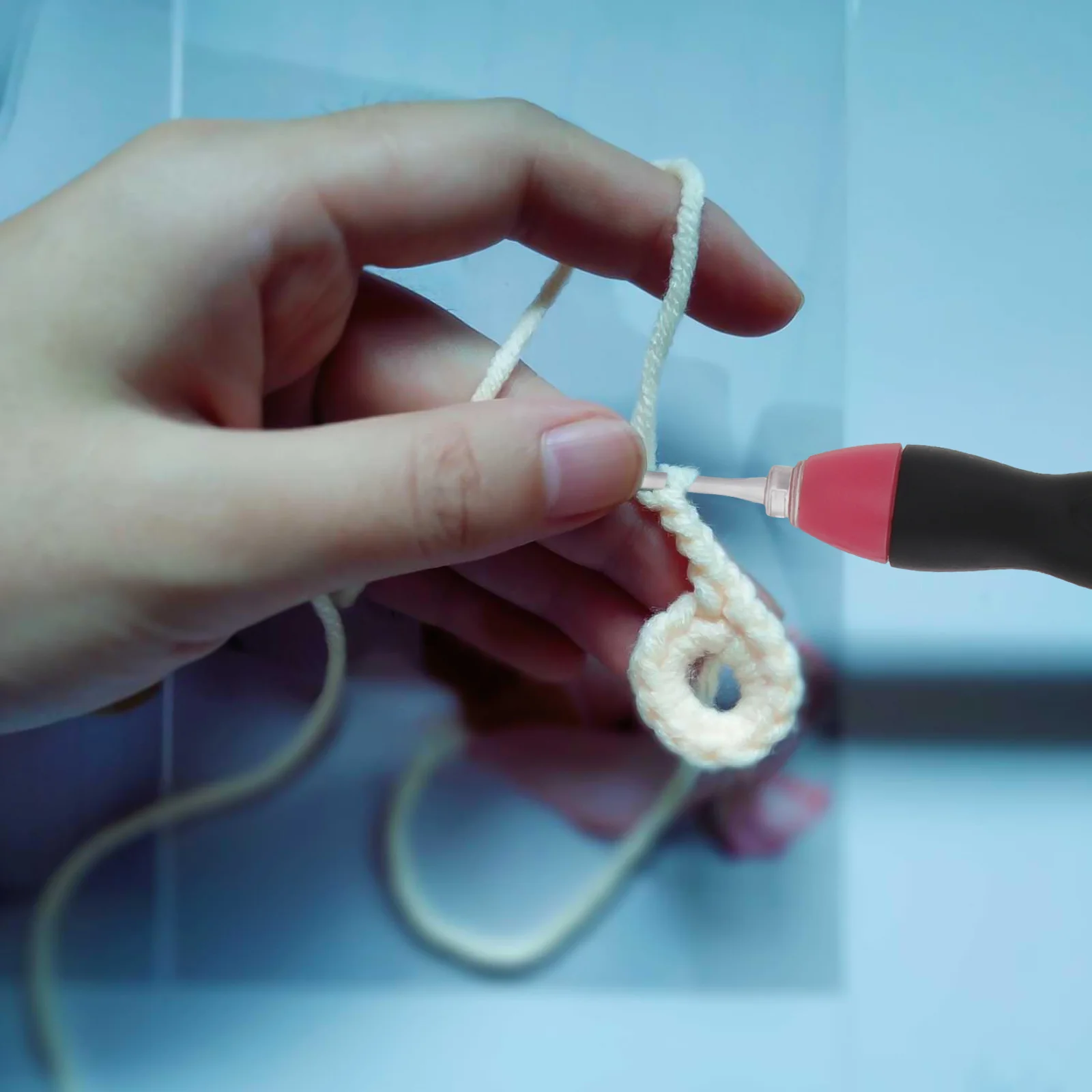 Крючки для вязания с подсветкой светодиодсветодиодный яркие регулируемые спицы