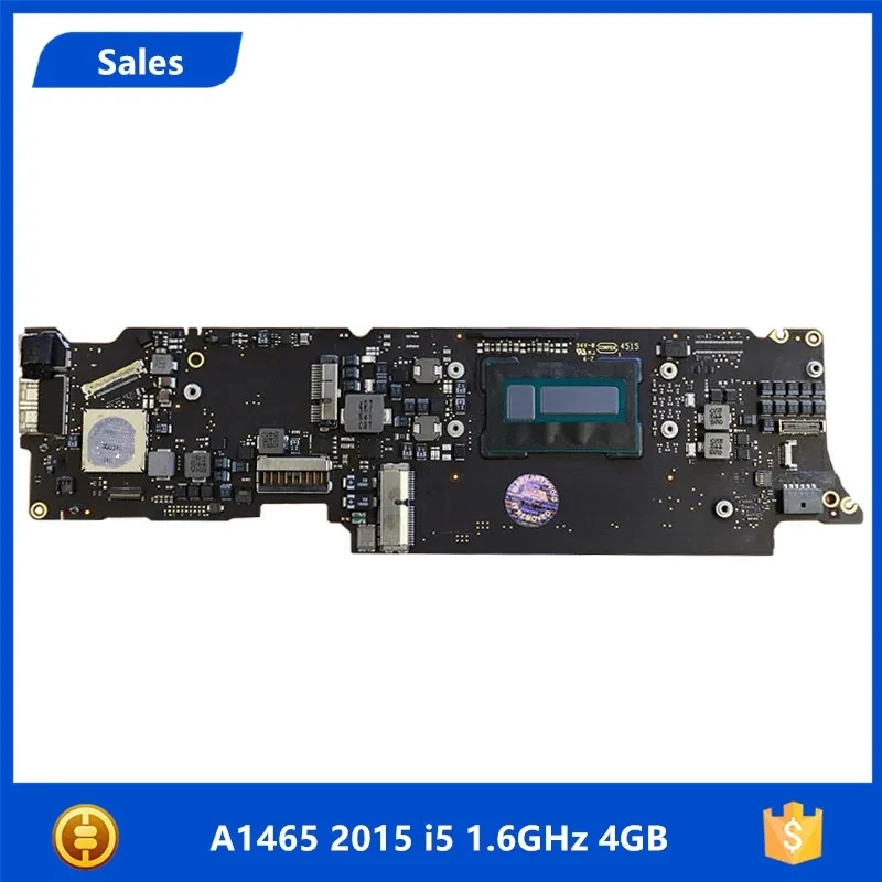 

Материнская плата A1465 для ноутбука 2015 года, 820-00164-A i5 1,6 ГГц 4 Гб для MacBook Air 11 ", материнская плата для ноутбука