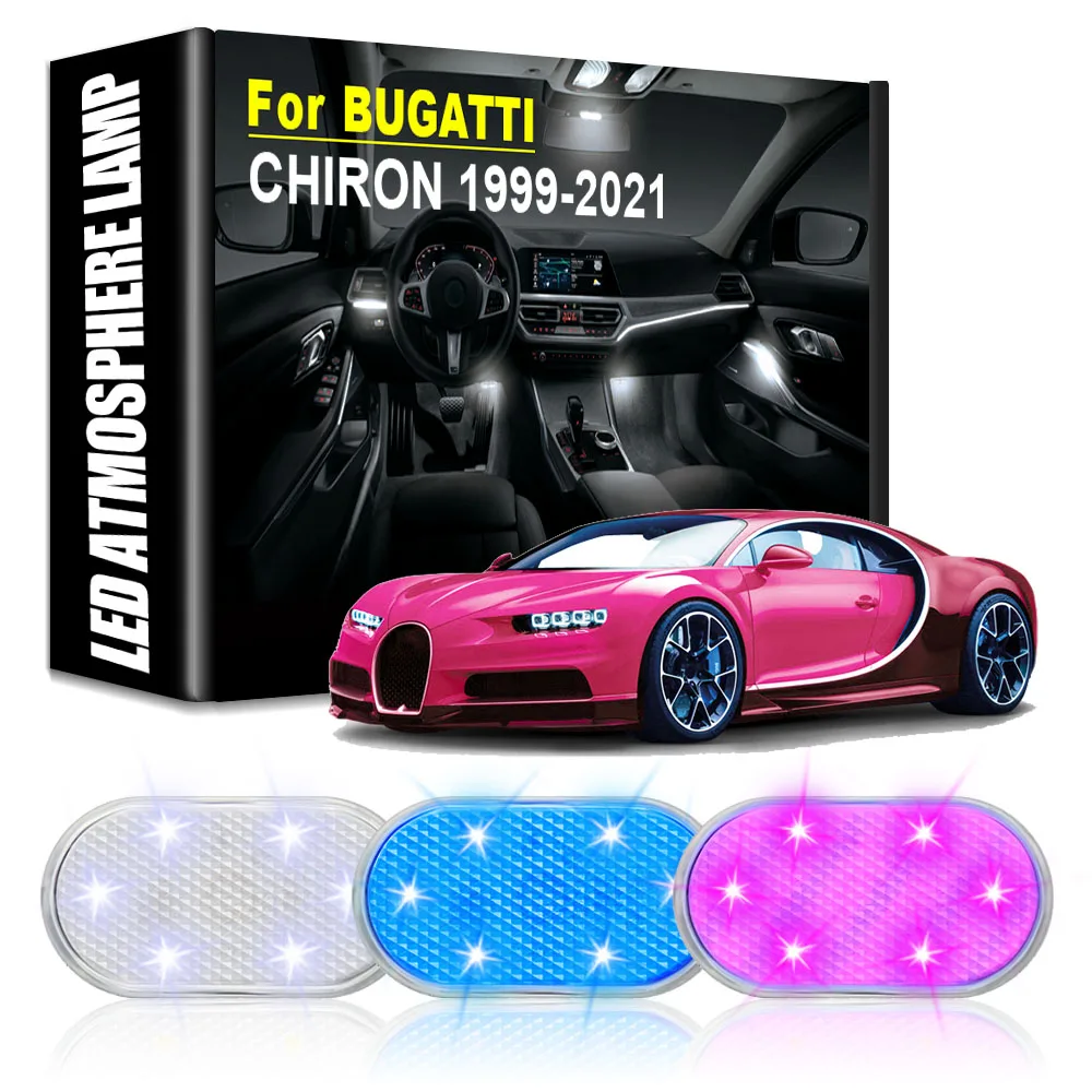 

Car Atmosphere LED Lights Touch led Lamps Car Interior Light Automotive Goods Car Accessories Tools for Bugatti CHIRON 1999-2021