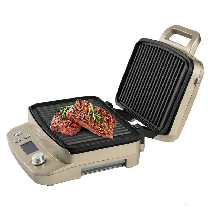 

1600W Steak Machine Automatic Detachable Smoke-free Double-sided Heating Intelligent Temperature Control Home Steak Oven