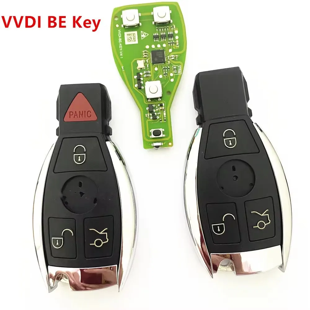 

Ключ с токен XHORSE VVDI BE Key Pro для Benz V4.2, удаленный чип печатной платы, улучшенная версия, можно заменить MB BGA