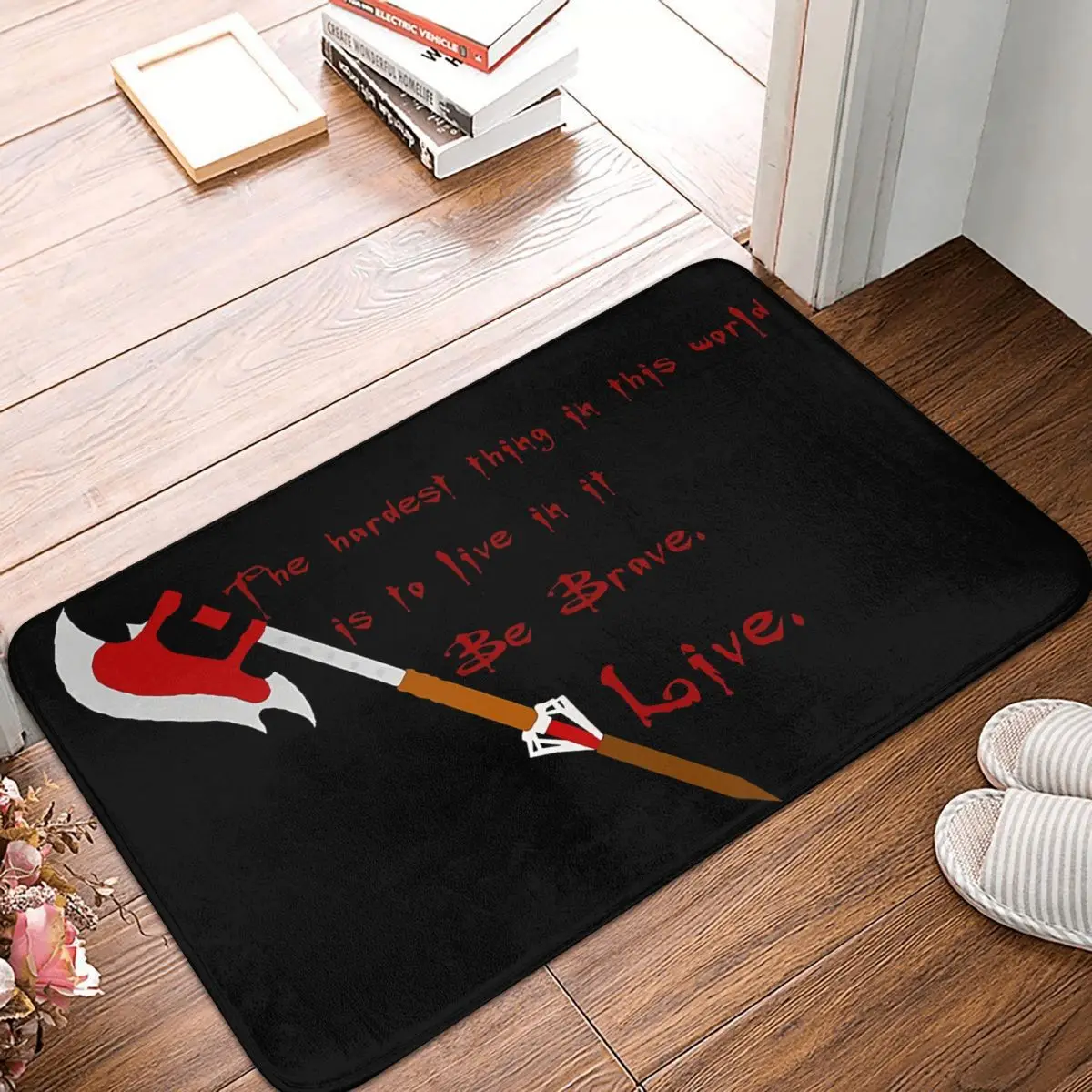 

Buffy the Vampire Slayer Bedroom Mat Live Red Doormat Kitchen Carpet Balcony Rug Home Decor