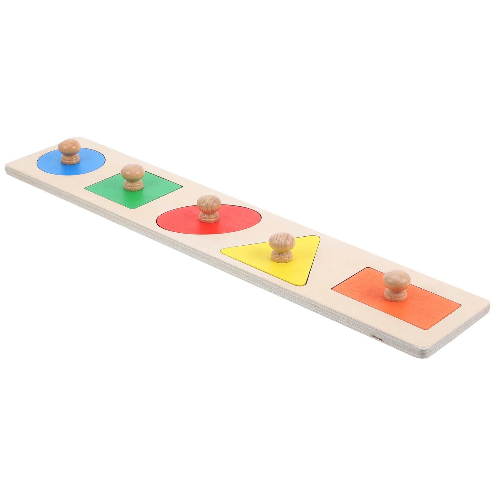 

Geometric Panels Peg Puzzle Toddler Shapes Puzzles Baby Wood Infant Knobs Toys Toddlers
