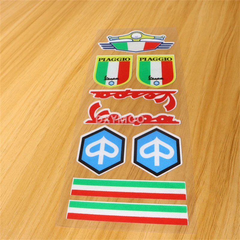 Аксессуары для экстерьера автомобиля DXYMOO наклейки мотоцикла виниловые Piaggio Vespa GTS