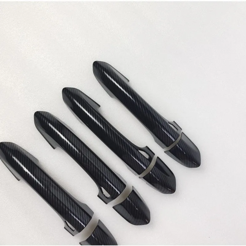 Смарт-крышка дверной ручки из углеродного волокна для Ford Fusion Mondeo 2013-2018 аксессуары