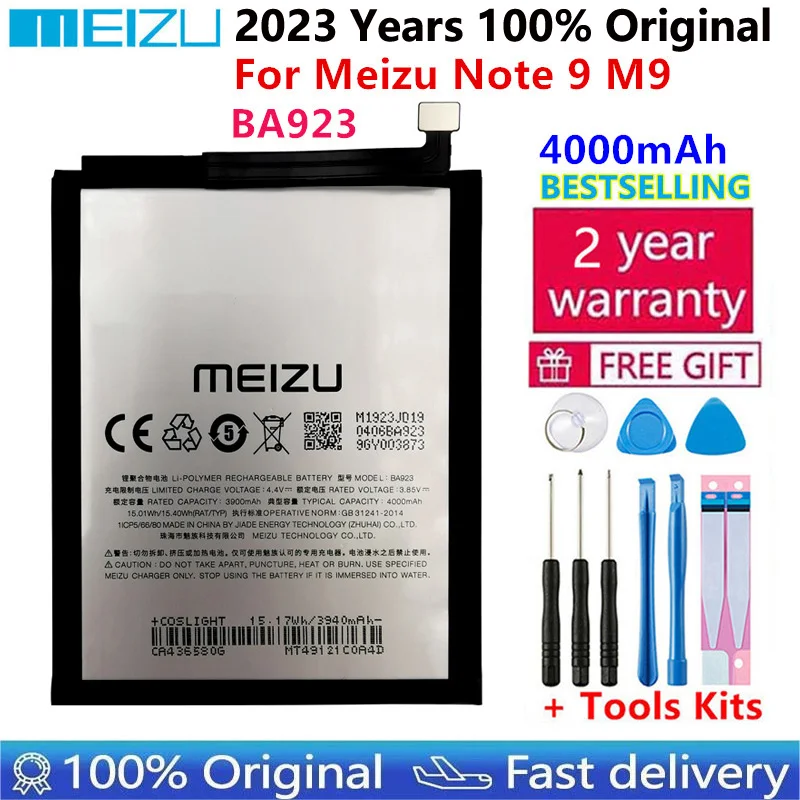 Meizu-Batería de alta calidad para teléfono inteligente, 2022 100% Original, novedad, Meizu...