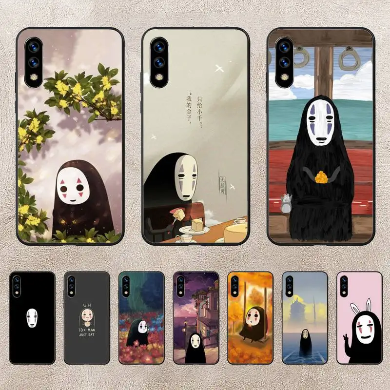 

Japan Anime Faceless Man Phone Case For Huawei G7 G8 P7 P8 P9 P10 P20 P30 Lite Mini Pro P Smart Plus Cove Fundas