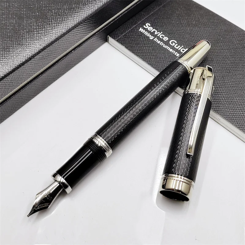 

Ручка перьевая в металлическом корпусе, с надписью «MOM Writer»