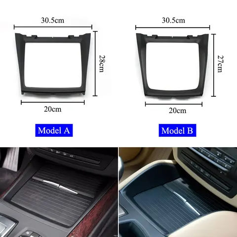 Для BMW X5 X6 E70 E71 E72 передняя панель центральной консоли, лицевая панель, держатель для чашки с водой, декоративная накладка на панель 51166956756 51169129401