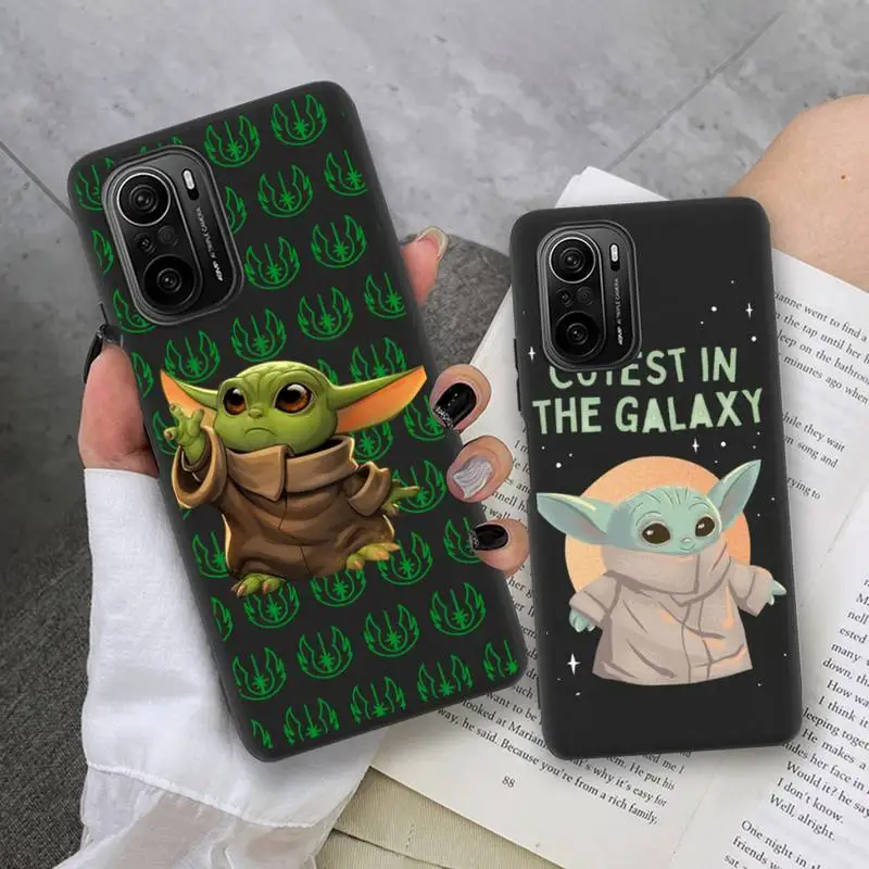 

Star Wars Baby Yoda Phone Case for Xiaomi Mi Note 11 10 9 8 11X Lite 9T CC9 POCO M3 X3 Pro SE