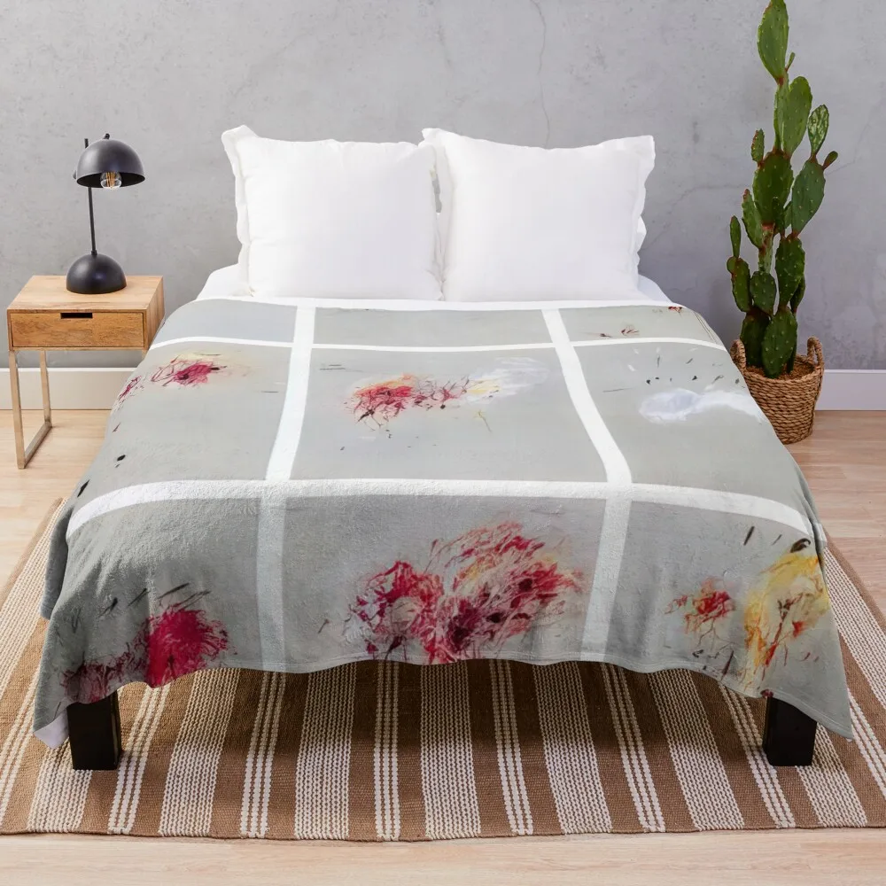 Девять дисков на Commodus Cy Twombly Пледы Retros Фланелевые одеяла