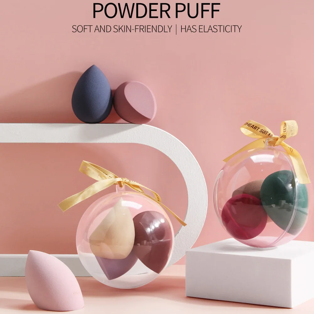 

Подарочный набор для макияжа, набор губки для макияжа в форме капли, губка для основы для лица, инструменты для макияжа