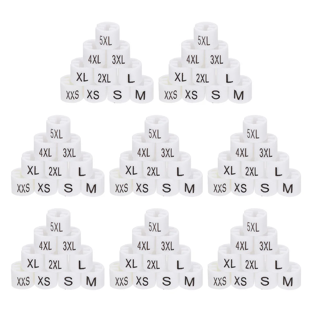 

Size Grain Marker Hanger Tag Frosted Markers Household Coding Sizes Tags Number Plastic