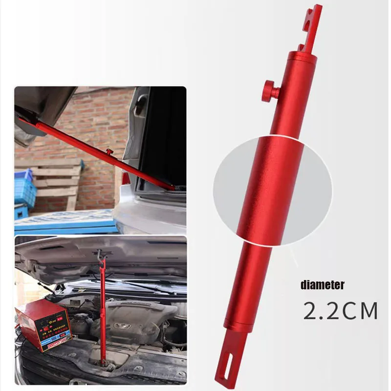 

32-48 см опора для полировки автомобиля, выдвижная алюминиевая опора, кронштейн для крепления двери крышки багажного отделения