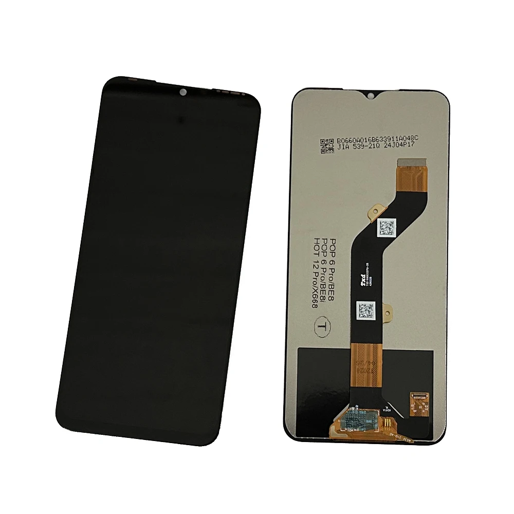 ЖК-дисплей 6 82 дюйма для Infinix Hot 12 Play X6816 X6817 экран с дигитайзером в сборе Pro X668C