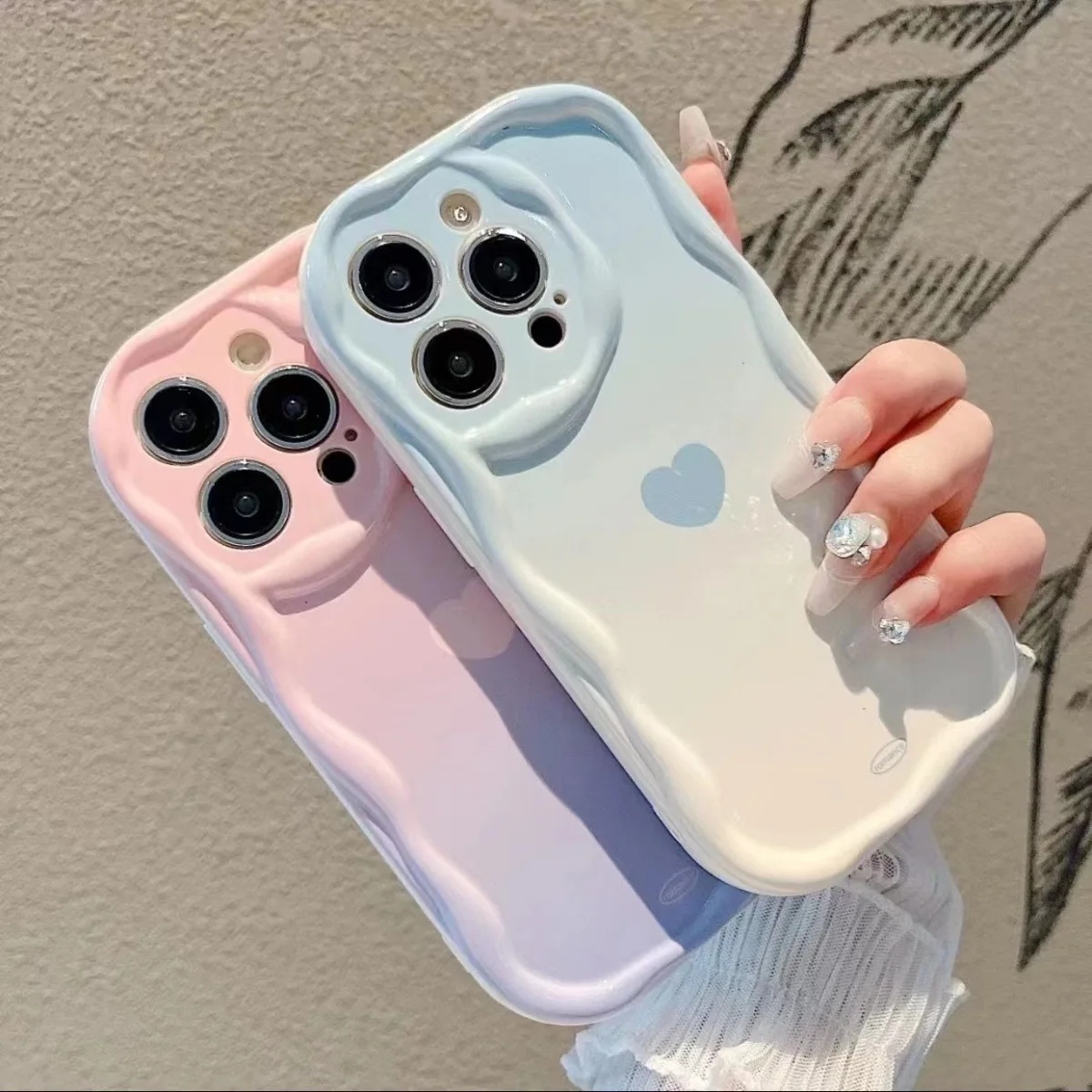 Чехол для телефона Xiaomi POCO M6 Pro 5G M3 X3 X5 X6 F4 X3GT Mi 11 12 Lite чехол с градиентом розовый