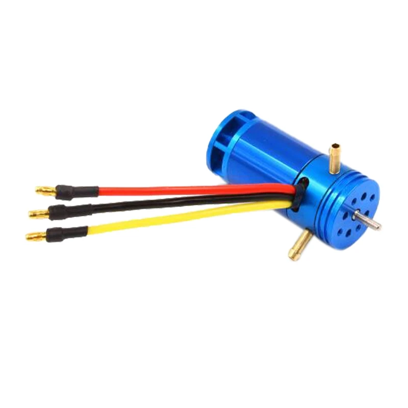 2862-1500KV (2-6S) RC Лодка с водяным охлаждением и ветровым Бесщеточный двигатель Outrunner
