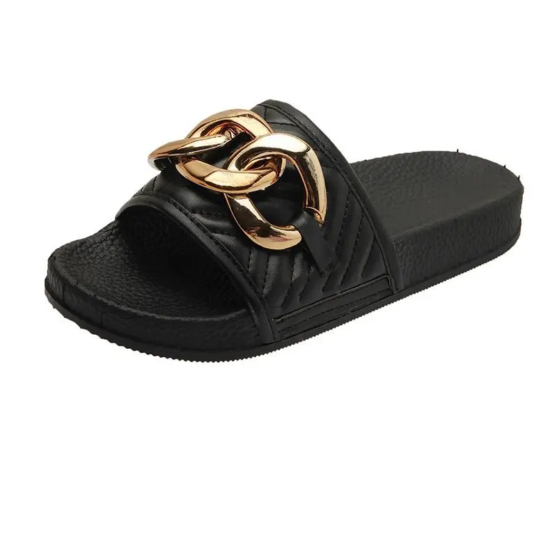

Шлепанцы женские на платформе, сланцы, пляжная обувь на низком каблуке, роскошные модные тапочки из экокожи, базовая резина, шитье, лето 2022
