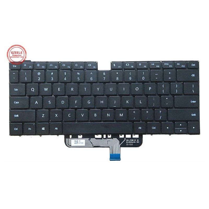 

US RU Клавиатура для Huawei MateBook D14 D15 Boh-WAQ9R Boh-WAQ9L BohL-WFP9 Magicbook 15 Bob-WAE9P W29 HBL-W19 с подсветкой