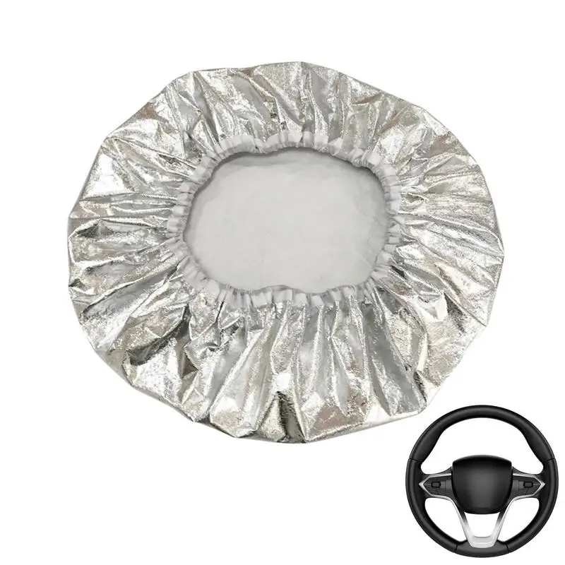 

Автомобильный чехол на руль, солнцезащитный козырек из алюминиевой фольги, устойчивый к теплу, для грузовиков и внедорожников