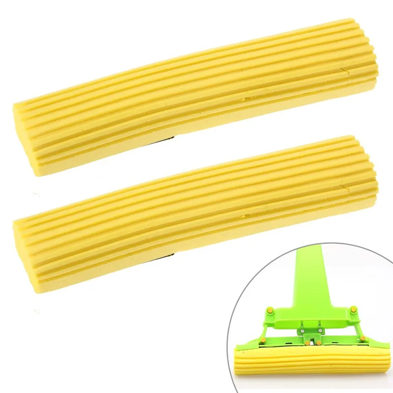 

2pcs home sponge mop head replenishes home floor mop cleaning tool